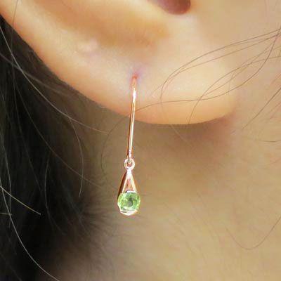 ペリドット フックピアス 8月 誕生石 一粒 ドロップ つゆ 揺れる 18金 誕生日 プレゼント 母の日 爆買 |  | 04