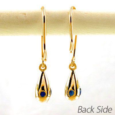 タンザナイト フックピアス 12月 誕生石 一粒 ドロップ 揺れる 18金 誕生日 プレゼント 母の日 爆買 |  | 03