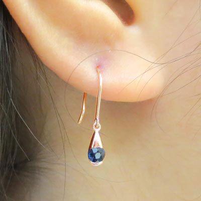 タンザナイト フックピアス 12月 誕生石 一粒 ドロップ 揺れる 18金 誕生日 プレゼント 母の日 爆買 |  | 04
