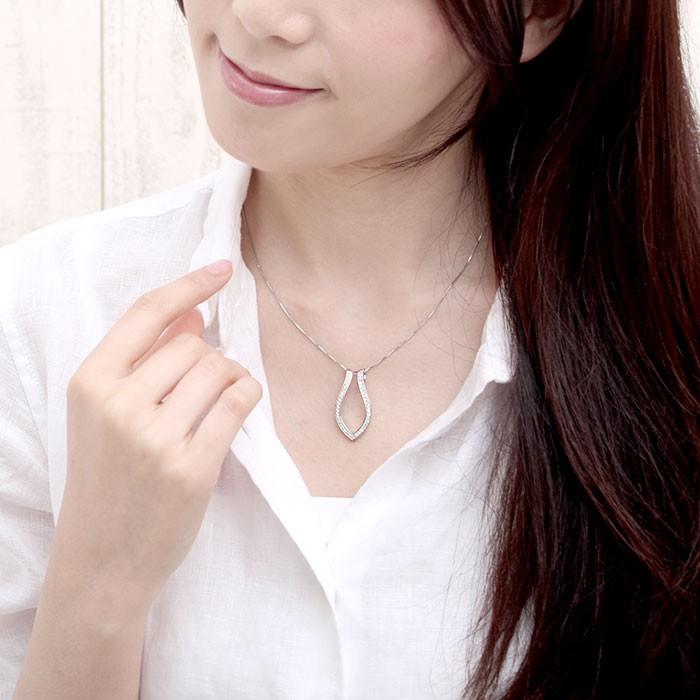 ダイヤモンド ネックレス レディース ペンダント プラチナ 900 馬蹄 ホースシュー アンティーク 誕生日 プレゼント 母の日 |  | 04