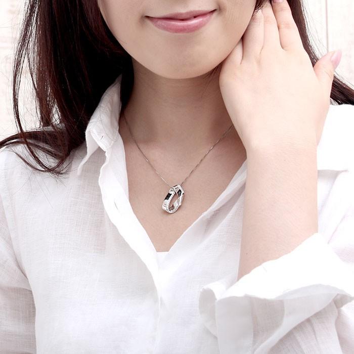 ダイヤモンド ネックレス レディース ペンダント ゴールド 地金 ゴージャス ゴールド 10金 K10 誕生日 プレゼント 父の日の画像