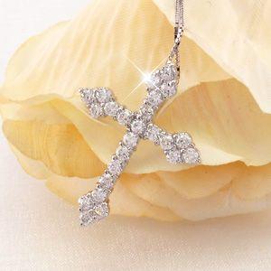 クロス ネックレス レディース ダイヤモンド プラチナ 900 ペンダント 十字架 1.00ct 誕生日 プレゼント 母の日 爆買 |  | 01