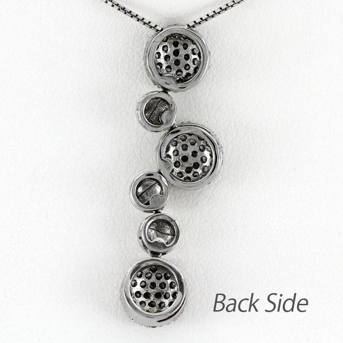 ダイヤモンド ネックレス レディース ペンダント ゴールド パヴェ