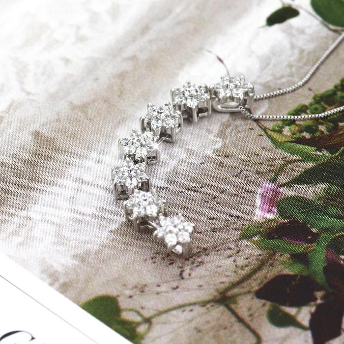 ダイヤモンド ネックレス レディース ペンダント プラチナ 900 フラワー 花 スター 星 揺れる ブラ 誕生日 プレゼント 母の日 爆買 |  | 01