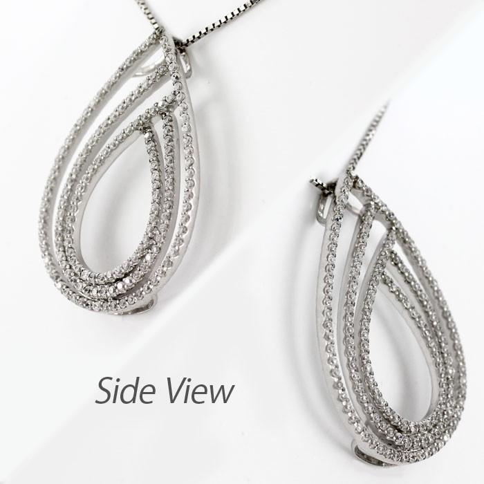 ダイヤモンド ネックレス レディース ペンダント プラチナ 900 ドロップ つゆ ペアシェイプ ゴージャス 誕生日 プレゼント 母の日 爆買 |  | 02