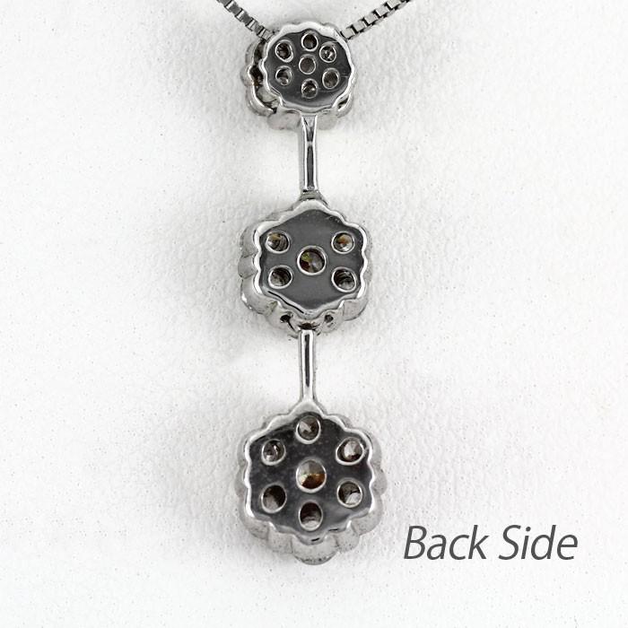 ダイヤモンド ネックレス レディース ペンダント プラチナ 900 フラワー 花 トリロジー 揺れる ブラ 誕生日 プレゼント 母の日 爆買 |  | 03