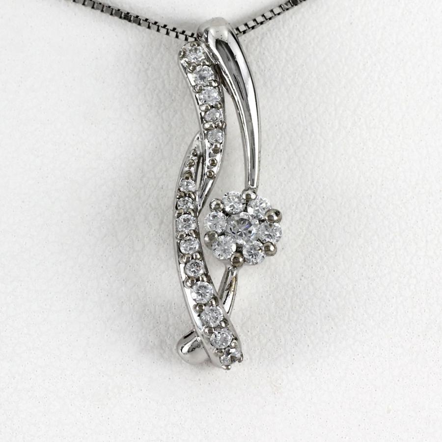 ダイヤモンド ネックレス レディース ペンダント ゴールド フラワー 花セッティング 10金 K10 誕生日 プレゼント