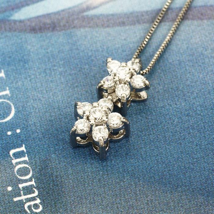 ダイヤモンド ネックレス レディース プラチナ 900 ペンダント フラワー モチーフ 揺れる ブラ 誕生日 プレゼント 母の日 爆買 |  | 01