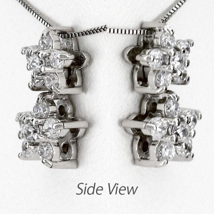 ダイヤモンド ネックレス レディース プラチナ 900 ペンダント フラワー モチーフ 揺れる ブラ 誕生日 プレゼント 母の日 爆買 |  | 02