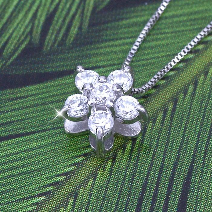ダイヤモンド ネックレス レディース プラチナ 900 ペンダント フラワー モチーフ 誕生日 プレゼント 母の日 |  | 01