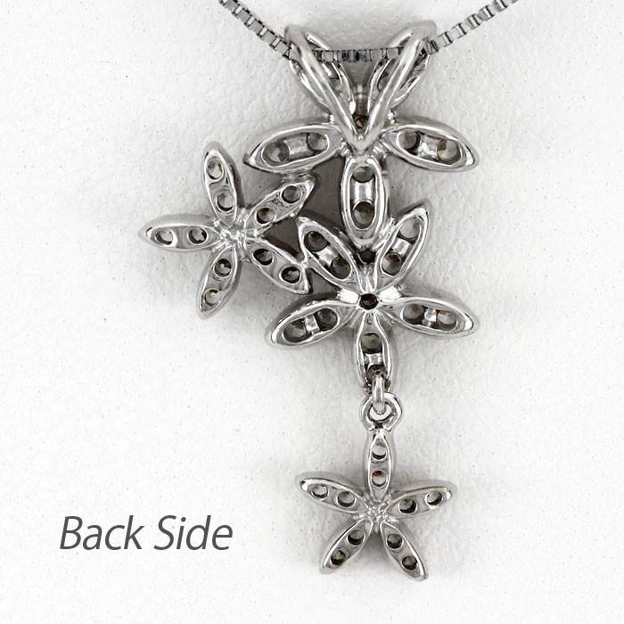 ダイヤモンド ネックレス レディース プラチナ 900 ペンダント フラワー 揺れる ブラ 0.50ct 誕生日 プレゼント 母の日 爆買 |  | 03