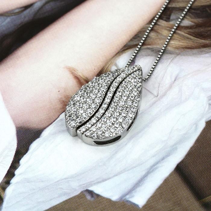 ネックレス ダイヤモンド ゴールド 18k ペンダント パヴェ ドロップ 
