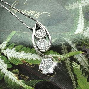 ダイヤモンド ネックレス レディース プラチナ 900 ペンダント セパレート 揺れる ブラ 誕生日 プレゼント 母の日 |  | 01