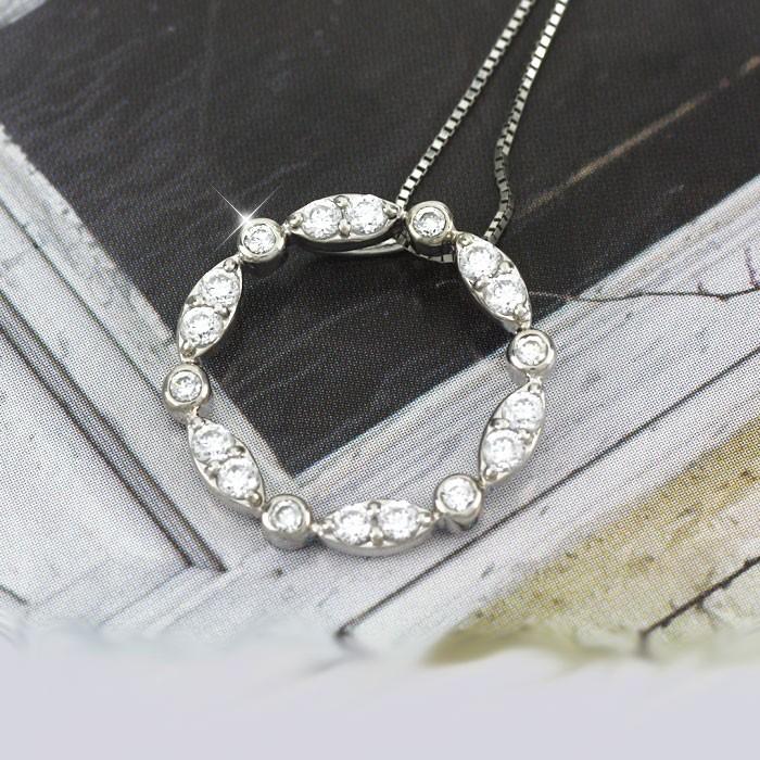 ダイヤモンド ネックレス レディース プラチナ 900 ペンダント アンティーク サークル ラウンド マーキス 誕生日 プレゼント 母の日 爆買 |  | 01