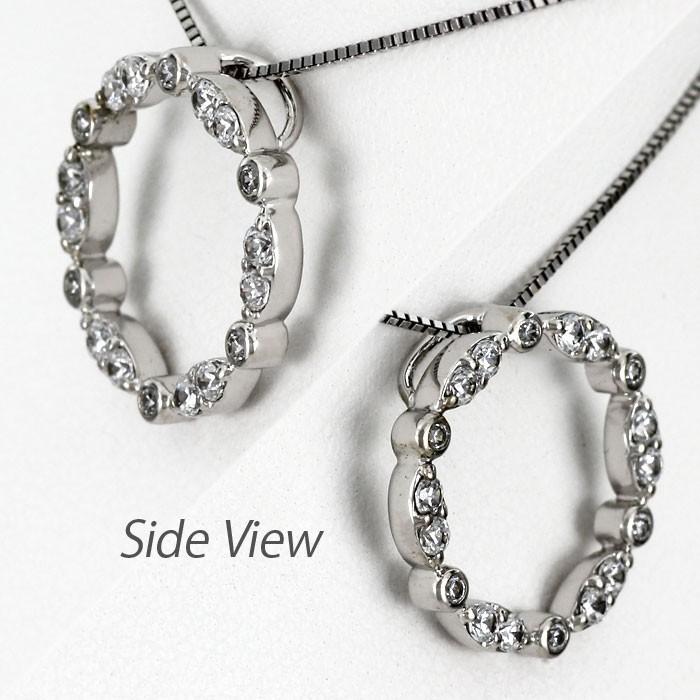 ダイヤモンド ネックレス レディース プラチナ 900 ペンダント アンティーク サークル ラウンド マーキス 誕生日 プレゼント 母の日 爆買 |  | 02