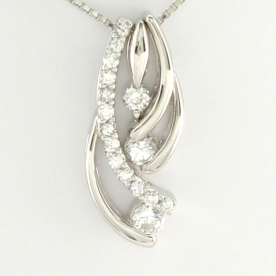 ダイヤモンド ネックレス レディース ゴールド 10k ペンダント セパレート トリロジー 10金 誕生日 プレゼント