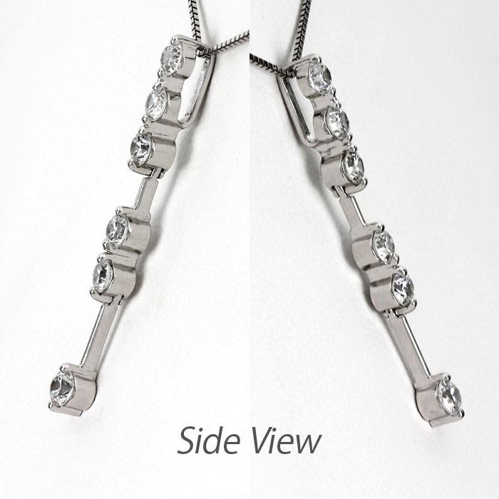 ダイヤモンド ネックレス レディース プラチナ 900 ペンダント 揺れる ブラ 誕生日 プレゼント 母の日 |  | 02