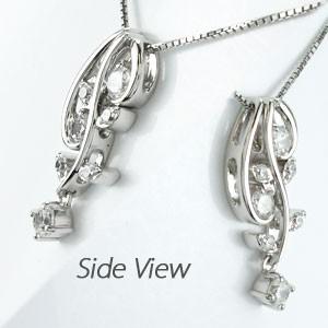 ダイヤモンド ネックレス レディース プラチナ 900 ペンダント セパレート フラワー 花 蔦 ブラ 揺れる 誕生日 プレゼント 母の日 爆買 |  | 02