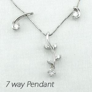 ダイヤモンド ネックレス レディース プラチナ 900 ペンダント セパレート フラワー 花 蔦 ブラ 揺れる 誕生日 プレゼント 母の日 爆買 |  | 04