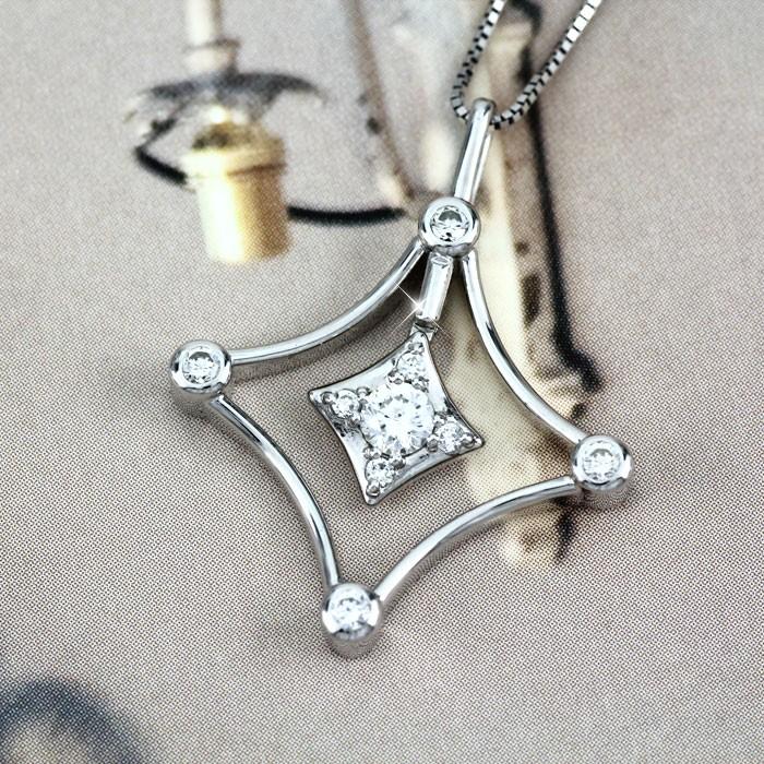 ダイヤモンド ネックレス レディース プラチナ 900 ペンダント スター 星 揺れる ブラ 誕生日 プレゼント 母の日 |  | 01