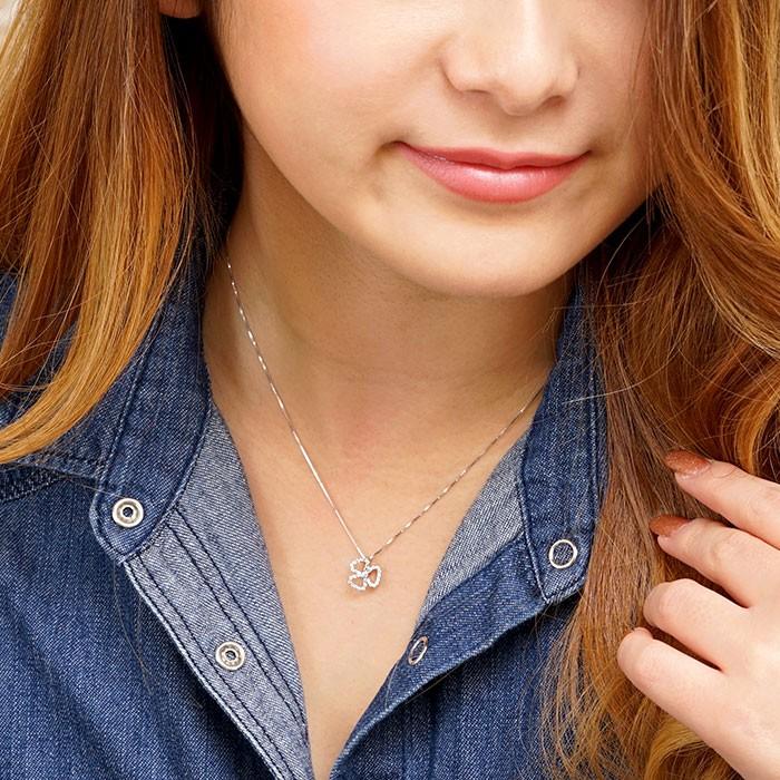 ネックレス ダイヤモンド ゴールド 18k ペンダント フラワー 花 透かし 18金 k18 誕生日 プレゼント 父の日の画像