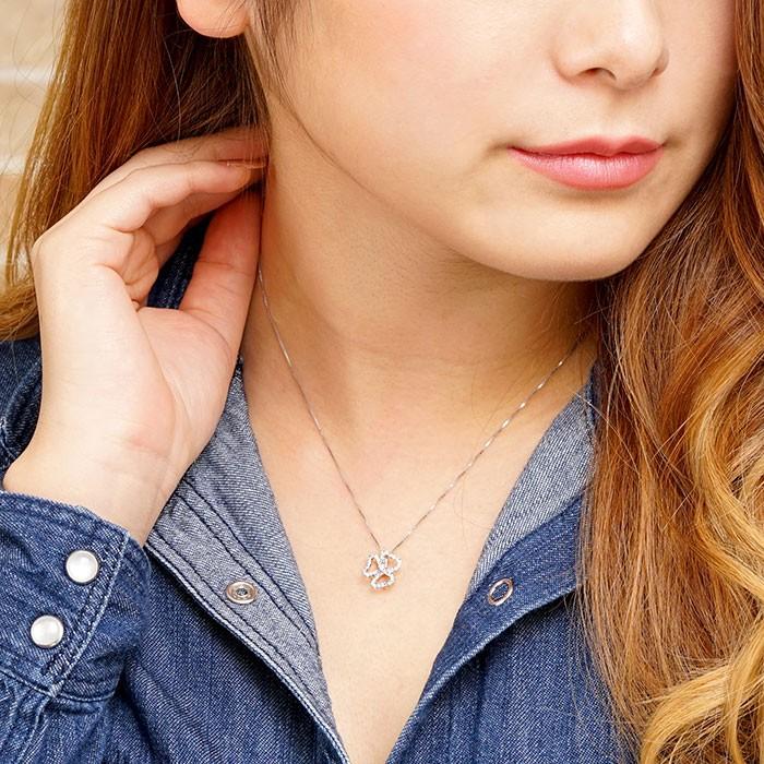 ネックレス ダイヤモンド ゴールド 18k ペンダント フラワー 花 透かし 18金 k18 誕生日 プレゼント 父の日の画像