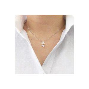 ネックレス レディース ダイヤモンド ゴールド 18k ペンダント フィッシュ 魚 魚型 アニマル k18 父の日の画像