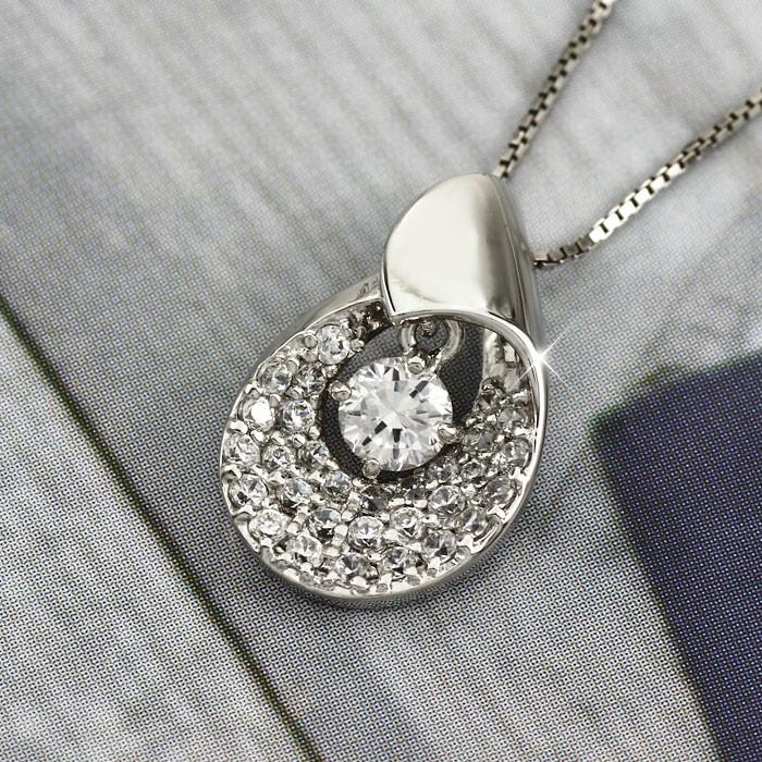 ダイヤモンド ネックレス レディース プラチナ 900 ペンダント パヴェ 一粒 揺れる スイング ブラ 誕生日 プレゼント 母の日 爆買 |  | 01