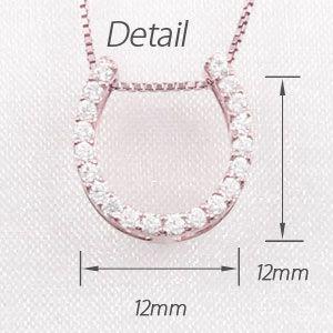 馬蹄 ネックレス レディース ダイヤモンド ホースシュー ゴールド 18k ペンダント 18金 k18 PG 誕生日 プレゼント 母の日 爆買 |  | 03