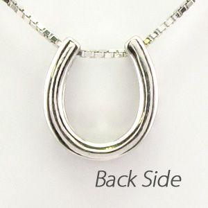 馬蹄 ネックレス レディース ダイヤモンド ホースシュー ゴールド 18k ペンダント 18金 誕生日 プレゼント 父の日の画像
