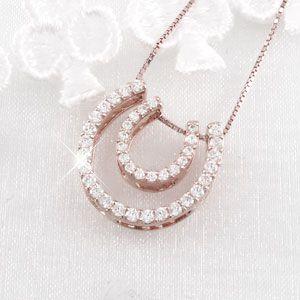馬蹄 ネックレス レディース ダイヤモンド ホースシュー ゴールド 18k ペンダント 18金 k18 PG 誕生日 プレゼント 母の日 爆買 |  | 01