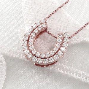 馬蹄 ネックレス レディース ダイヤモンド ホースシュー ゴールド 18k ペンダント 18金 k18 PG 誕生日 プレゼント 母の日 爆買 |  | 01