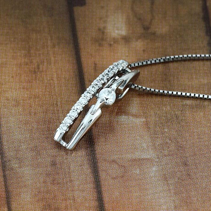 ダイヤモンド ネックレス レディース プラチナ 900 ペンダント エタニティ 一粒 2連 誕生日 プレゼント 母の日 |  | 01