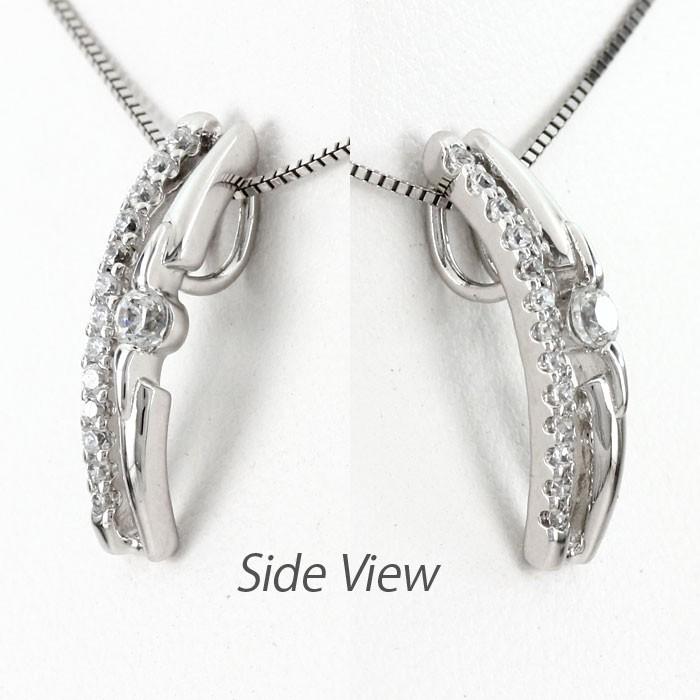 ダイヤモンド ネックレス レディース プラチナ 900 ペンダント エタニティ 一粒 2連 誕生日 プレゼント 母の日 |  | 02