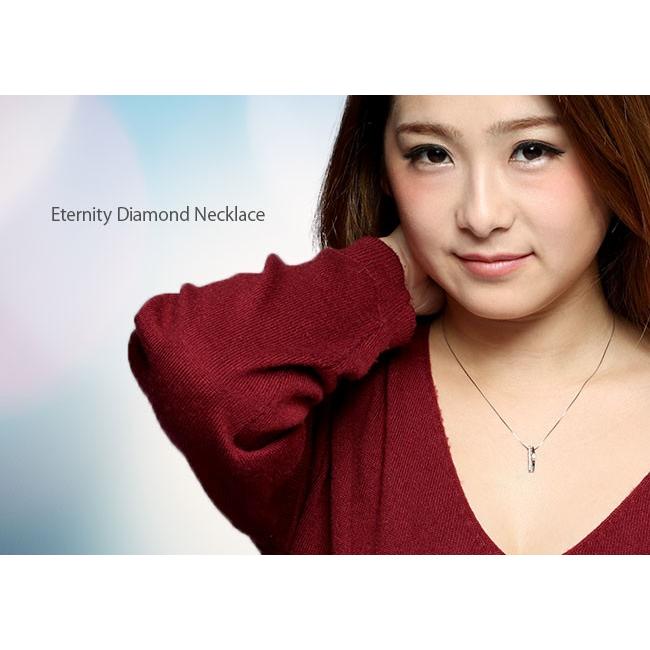 ダイヤモンド ネックレス レディース プラチナ 900 ペンダント エタニティ 一粒 2連 誕生日 プレゼント 母の日 |  | 05