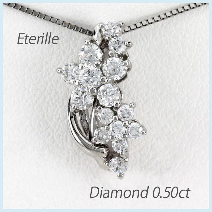 未使用 ネックレス ダイヤモンド ゴールド 18k ペンダント フラワー 花
