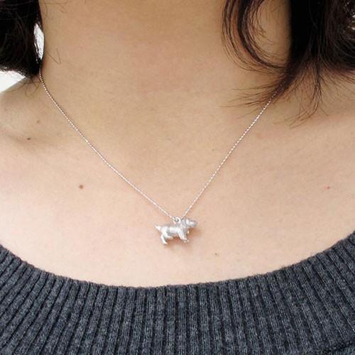 ネックレス ピンクゴールド 18k 犬 いぬ ドッグ アニマル 無垢 地金 ペンダント 18金 k18 誕生日 プレゼント 母の日 爆買 |  | 04