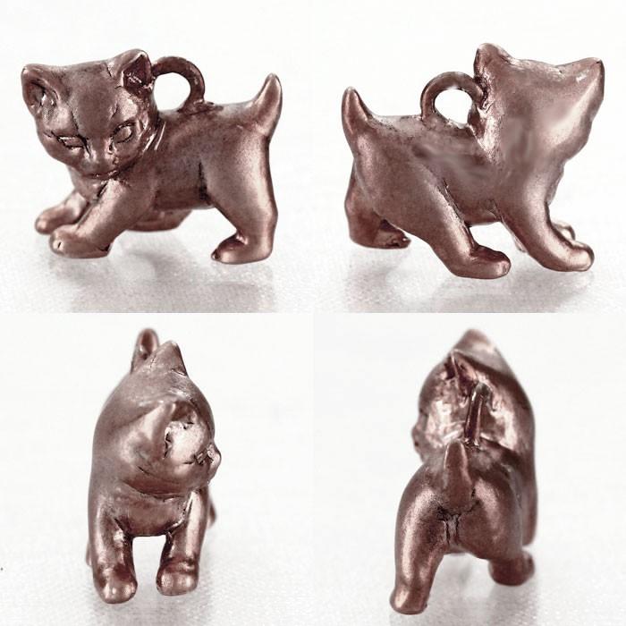 ネックレス ピンクゴールド 18k 猫 ネコ キャット アニマル 無垢 地金 ペンダント 18K 誕生日 プレゼント 母の日 爆買 |  | 02