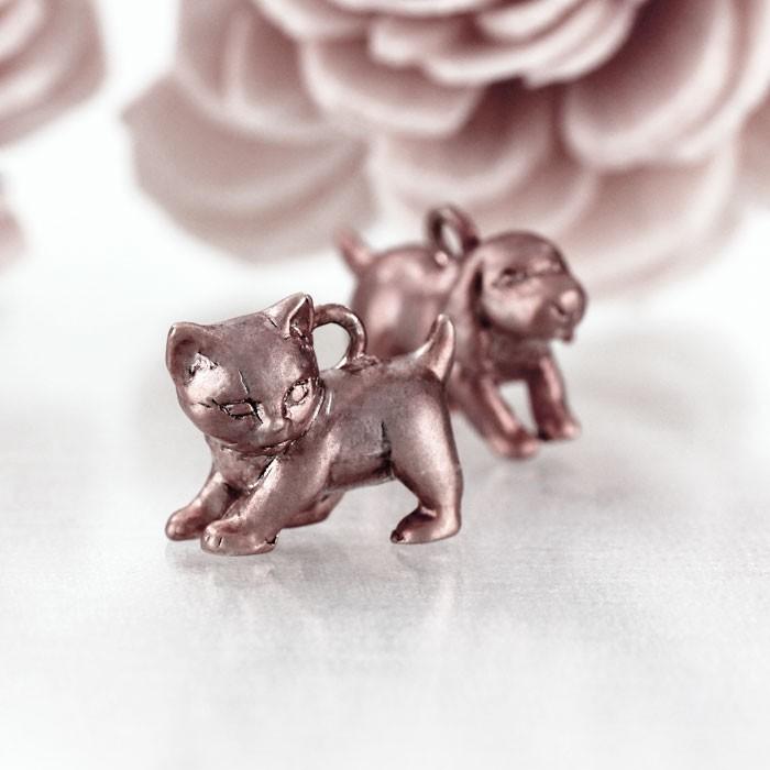 ネックレス ピンクゴールド 18k 猫 ネコ キャット アニマル 無垢 地金 ペンダント 18K 誕生日 プレゼント 母の日 爆買 |  | 03