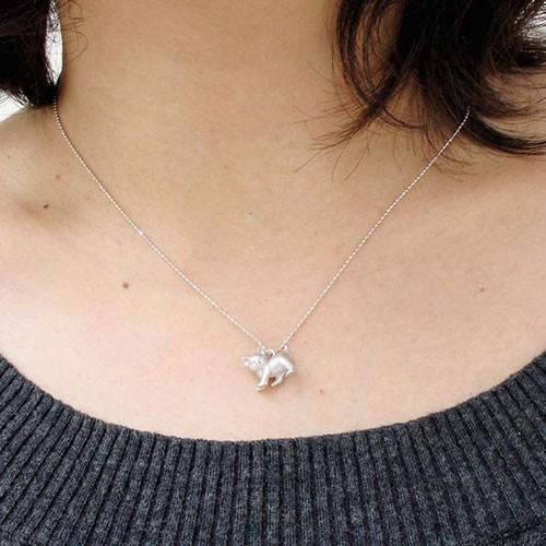 ネックレス ピンクゴールド 18k 猫 ネコ キャット アニマル 無垢 地金 ペンダント 18K 誕生日 プレゼント 母の日 爆買 |  | 04