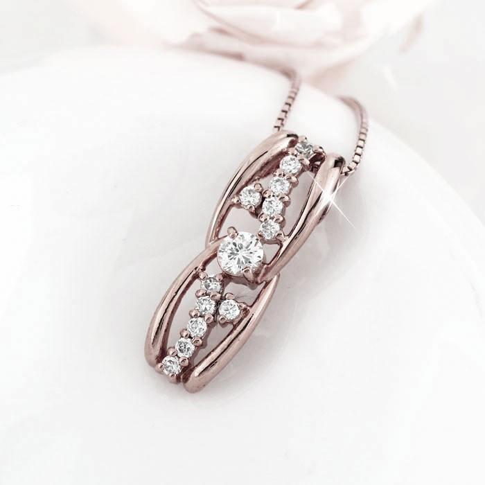 ネックレス ダイヤモンド ゴールド 18k ペンダント 18金 k18 誕生日 プレゼント 父の日の画像