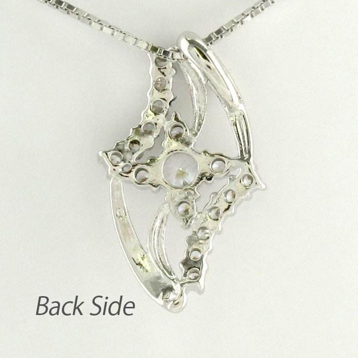 ネックレス ダイヤモンド ゴールド 18k ペンダント フラワー 花 18金 誕生日 プレゼント 父の日の画像