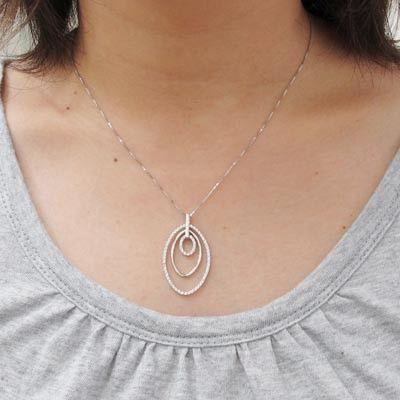 ダイヤモンド ネックレス レディース プラチナ 900 ペンダント オーバル 楕円 サークル 誕生日 プレゼント ギフト 母の日 |  | 02