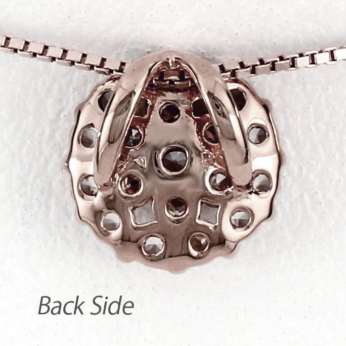 ネックレス ダイヤモンド ゴールド 18k ペンダント パヴェ サークル 18金 k18 誕生日 プレゼント 母の日 |  | 03