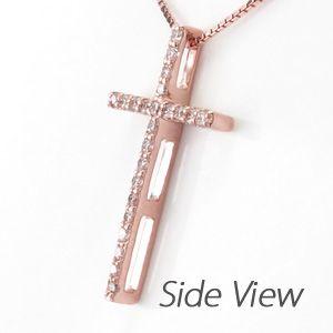 クロス ネックレス レディース ダイヤモンド ゴールド 18k ペンダント 十字架 シンプル 18金 誕生日 プレゼント 母の日 爆買 |  | 02