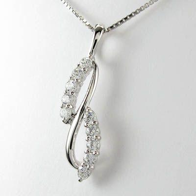 ダイヤモンド ネックレス レディース ゴールド 18k ペンダント スイート 10 テン 18金 k18 誕生日 プレゼント 父の日の画像