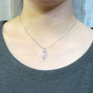 ダイヤモンド ネックレス レディース ゴールド 18k ペンダント 揺れる 18金 k18 誕生日 プレゼント 父の日の画像