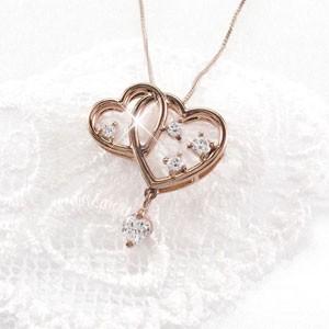 ハート ネックレス ダイヤモンド ゴールド 18k ペンダント 揺れる ブラ 18金 k18 誕生日 プレゼント 母の日 爆買 |  | 01