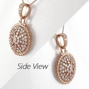 ダイヤモンド ネックレス レディース ゴールド 18k ペンダント アンティーク ミル 縄 なわ サークル 誕生日 プレゼント 母の日 爆買 |  | 02