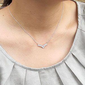 ダイヤモンド ネックレス レディース ゴールド 18k ペンダント フラワー 花 透かし V字 18金 誕生日 プレゼント 父の日の画像